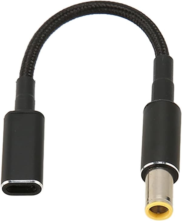 Type C USB C hunindgang til DC Type C til DC 7,9x5,5 mm port 100W PD opladerkabel egnet til bærbar computer 7,9x5,5 mm