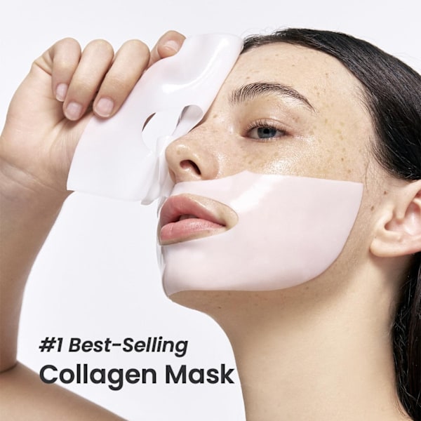 Biodance bio-collagen real deep mask / collagen sheet face overnight mask 1 förpackning med 4 1 förpackning med 4