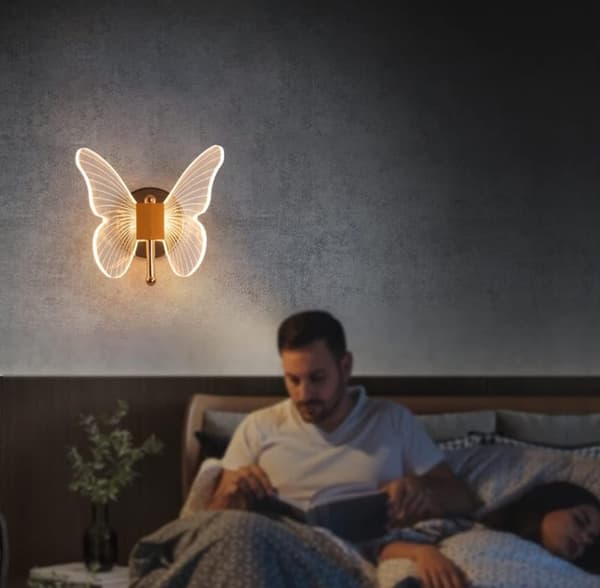 10 Watt LED-væglampe og LED-lampe til sommerfuglevæglampe Butterfly
