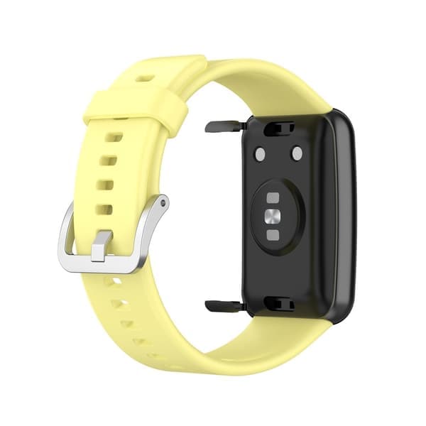 Silikonrem til Huawei Watch Fit - Gul Gul Gul Gul