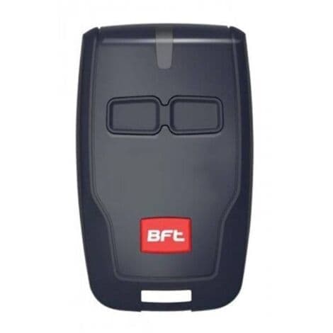 2-kanals 433,92 MHz fjernkontroll – Rolling code-system – 12V strømforsyning med medfølgende batteri – BFT-kompatibel - RCB02