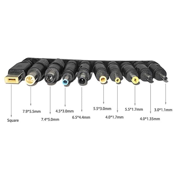 100W USB-C Laptop Strömadapterkontakt - USB Typ C till Universell Laddningskabel