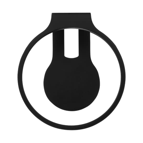 Vægbeslag til minihøjttaler, lavet af aluminiumslegering, velegnet til HomePod Mini, sort.