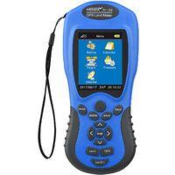 Nf-198 GPS-landmätare, bärbar digital LCD-jordbruksmarklängdhöjdtrycksatellitmätningsenhet, utomhusgrönlandsmätning