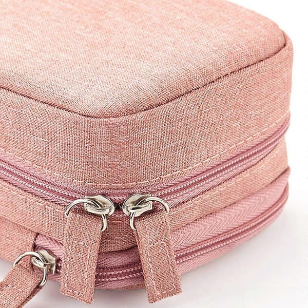 Pencil Case Pen Holder Two Layers Foldable Stand Phone Holder Storage Bag compatible with Office Supplies