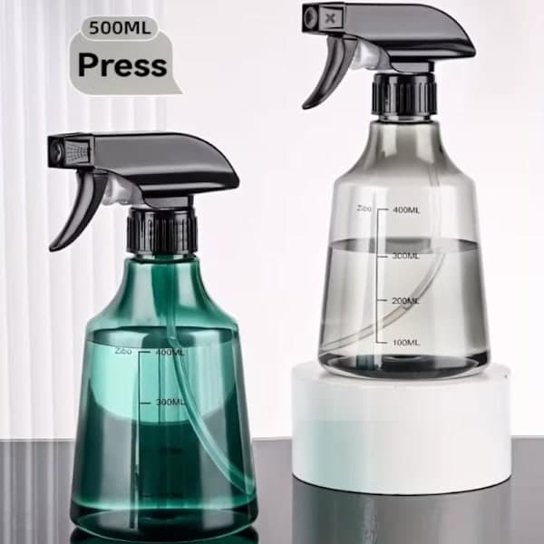 500 ml handpressad sprayflaska vattenkanna trädgårdsblomma Ir grå Grå Gray