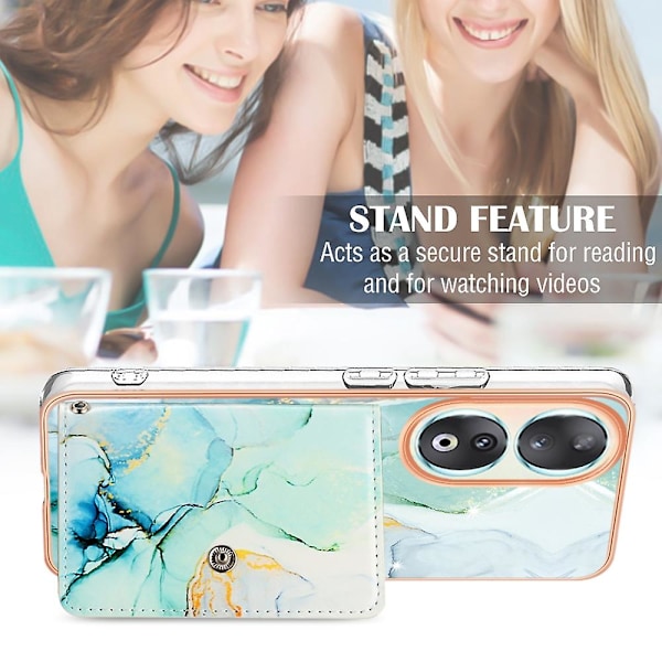 IMD TPU-telefonfodral för Honor 90 5G Green Green
