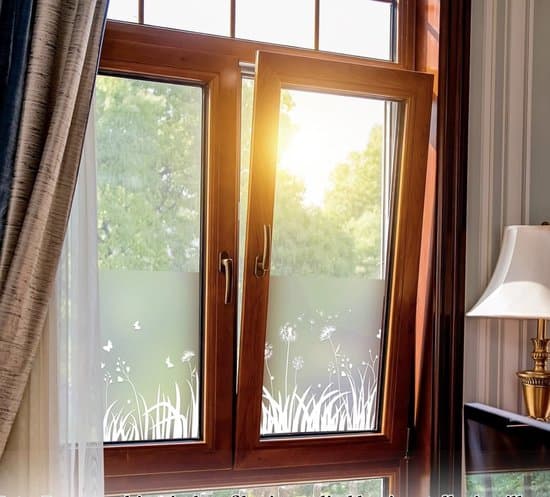 Self-adhesive electrostatic glass film - 44x200cm - Easy to install - White