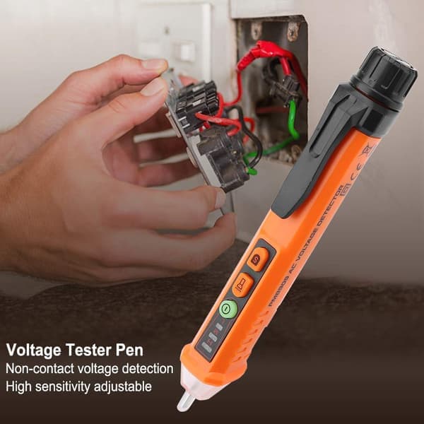 PM8909C Intelligent Berøringsfri AC Spænding Orange Testpen Kredsløbsdetektor