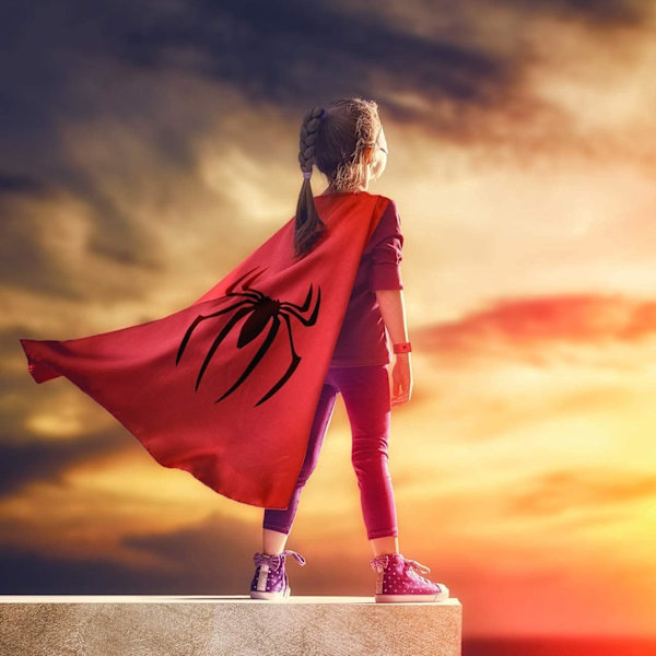4-pack Superhjälte-capes för barn 3-10 år, pojkgåvor, pojkar tecknade utklädningskostymer festtillbehör påskgåvor barncapes superhjälte-capes