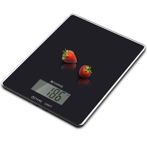 Køkkenvægt Glas 5kg KV110 Sort 652