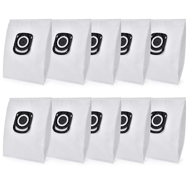 10-pack dammsugarpåsar - för Rowenta Hygiene + Zr200520, för Rowenta Compact Power, X-trem Power And Silence Force (ro64xx Ro63xx Ro68xx Ro39x