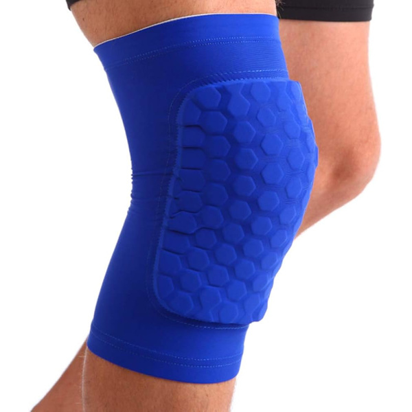 Knäskydd 1 par knäskydd stretchiga knäbandage stöd, L