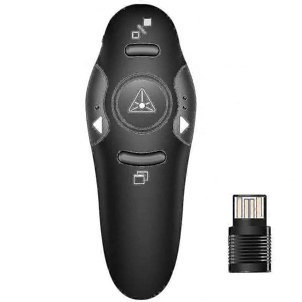 Trådlös presentationsfjärrkontroll, USB-presentationsfjärrkontroll, PowerPoint-presentationsklicker för Keynote/ppt/mac/pc.