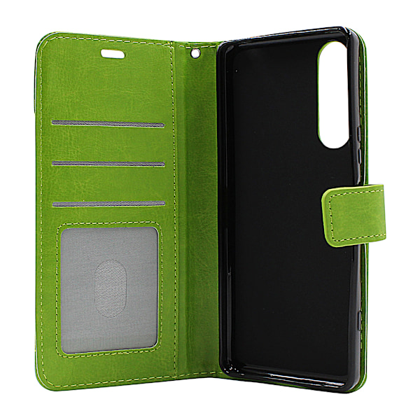 Crazy Horse Wallet Sony Xperia 5 IV (XQ-CQ54) 5G Brun Brun