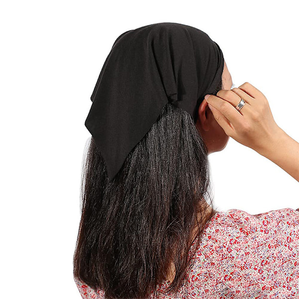Triangle Headscarf - mångsidigt och snyggt hårtillbehör Grå