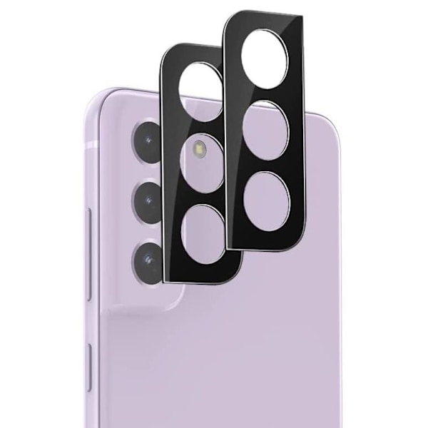 [2-Pack] Samsung S21 FE Linsskydd I Härdat Glas - Svart