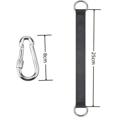 Pcs Hammock Straps Tree Swing Hammock Fastening Straps Suspension Straps Max 400kg Nylon Hammock Strap