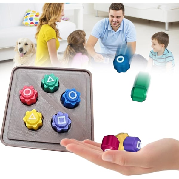 GongGi-spelset, Koreansk Folkspelset med Bläckfiskkastning 1 juego + base 1 juego