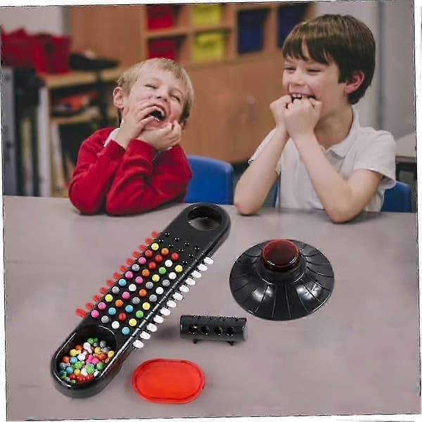 Board Game Toys, Mastermind Puzzle Game Bead Clue Board Game Codebreaker Brain Game Logic Game Toy (1 Set, Multicolor)