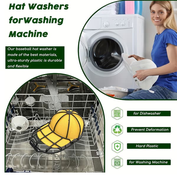 Two-piece hat cleaning set, protective hat cleaning rack for adults and children, two white hat holders