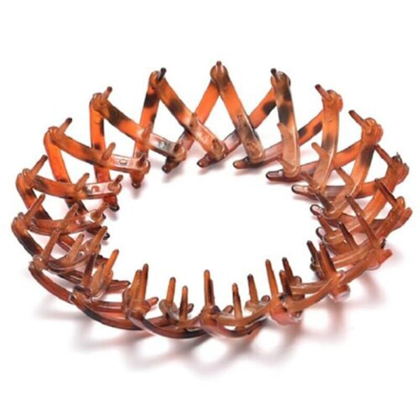 3 st fågelbo-formade hårklämmor hårklo klämmor hästsvanshållare vintage geometriska hårslingor för kvinnor och flickor