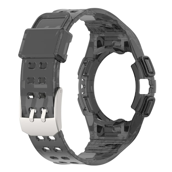 Integrerat klockarmband för Samsung Galaxy Watch6/5/4/FE Svart 44mm Sort 44mm