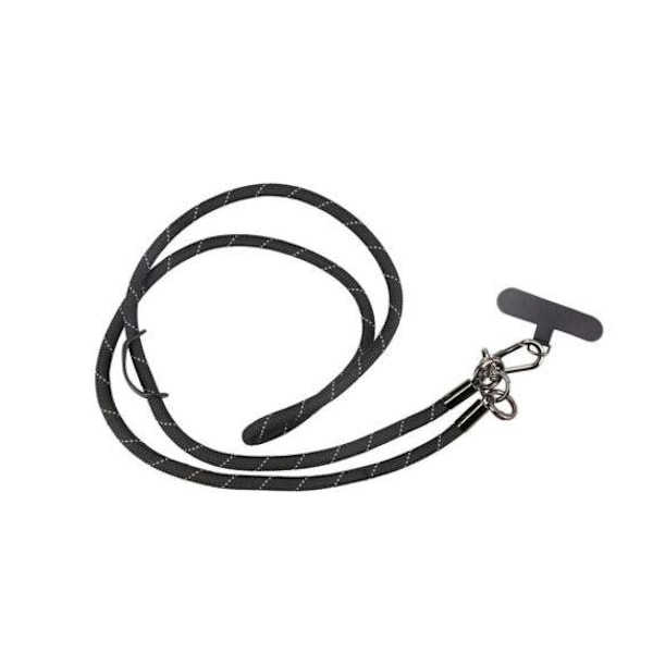 Mobilband Universal Halsband - Svart Randig