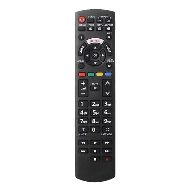Replacement Remote Control for TV Compatible with Panasonic N2QAYB001008 Models