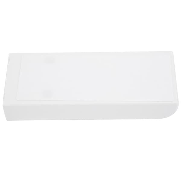 Under Paste Desk Organizer Hvid ABS-plast Skrivebordsopbevaringsskuffe Kontorartikler