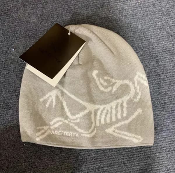 ARC'TERYX Herr Hatt Casual Varm Vintermössa Skidmössa Ljusgrå