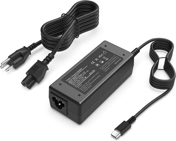 2025 Seneste Model Chromebook Oplader Erstatning til HP Bærbar Computer Oplader 65W 45W USB C Hurtigoplader Skole