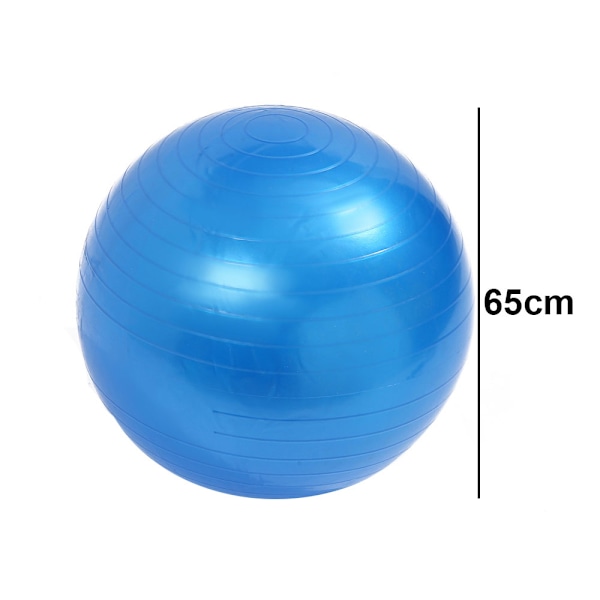 Träningsboll för balans, stabilitet, fitness, träning, yoga och pilates hemma eller på kontoret