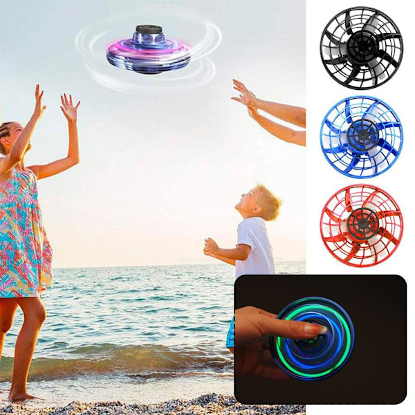 Flynova Flygande Spinner Boomerang Fingertip Gyroskop Magisk Min red onesize red onesize