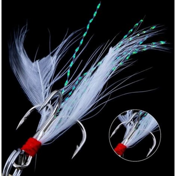 moon-Fiskedrag Kit 120 st - Spinnerbaits, Plastmaskar, Minnow, Popper, Drag, Mjuka Fiske Jiggar Fiske Krokar - Bärbar Fiskebete Kit med Låda