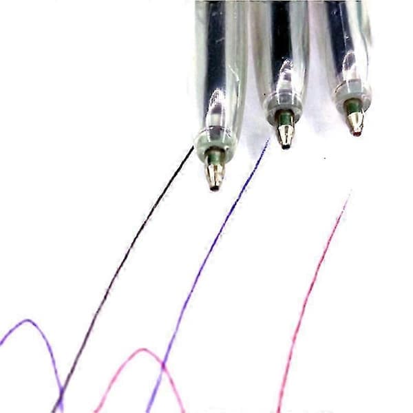 Skolekontor Bullet Kuglepen Refill Kuglepen Erstatning Sort 20 stk