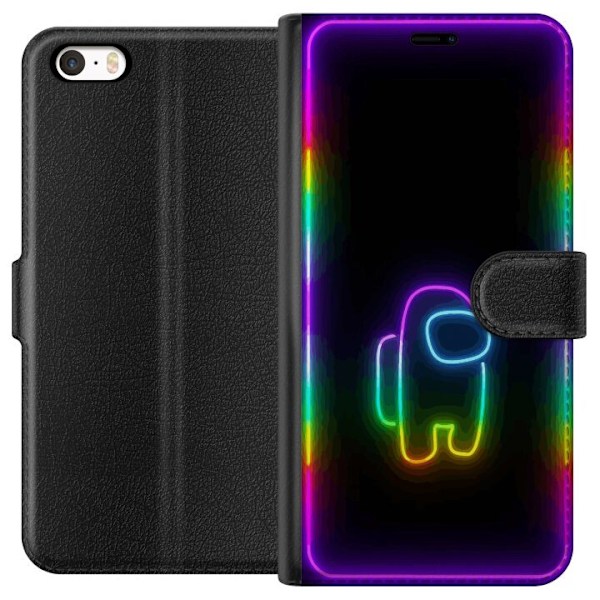 Apple iPhone 5 Plånboksfodral Among Us 2021