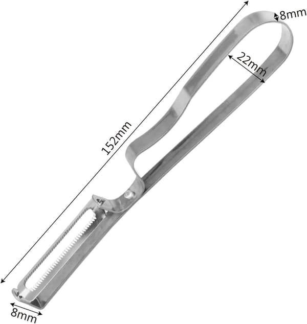Peeler 1 pc Razor Sharp Slicer Peeler Vegetable Stainless Steel Kitchen Utensil