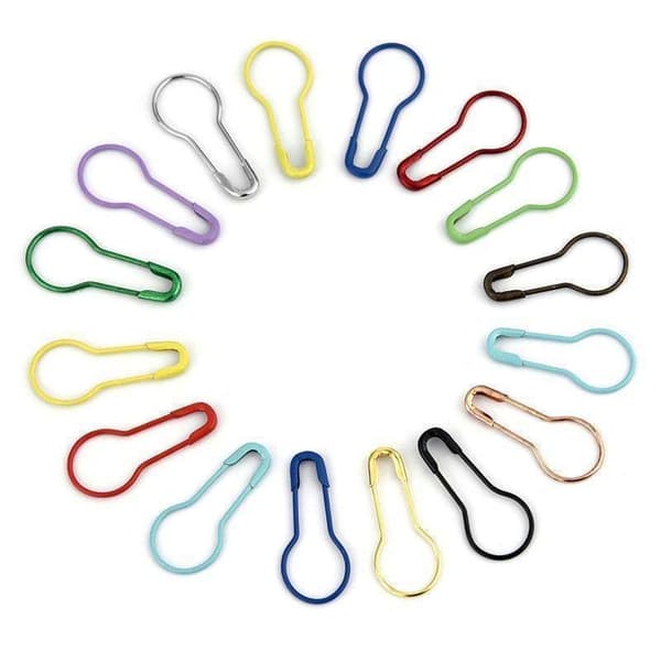 Laadukkaat metalliset tikkumerkit - 100 kappaleen pakkaus multifärg multicolor