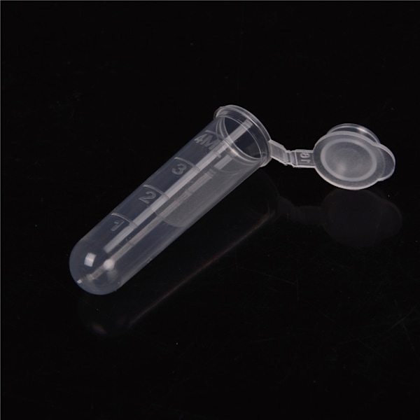 30 st 5 ml plastcentrifug laboratorieprovrörsflaska prov innehåller