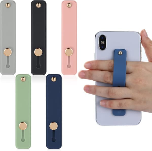 5-pack Phone Loop Finger Holder, Phone Grip Finger Mo