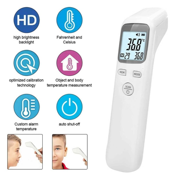 Klinisk termometer Medicinsk infraröd digital termometer
