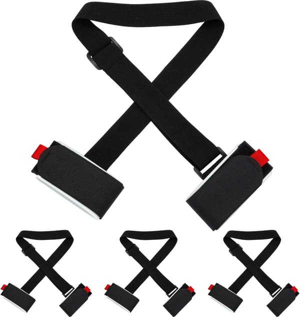 Skistropp / Skiholder – Skibærestropp - 4-pakning
