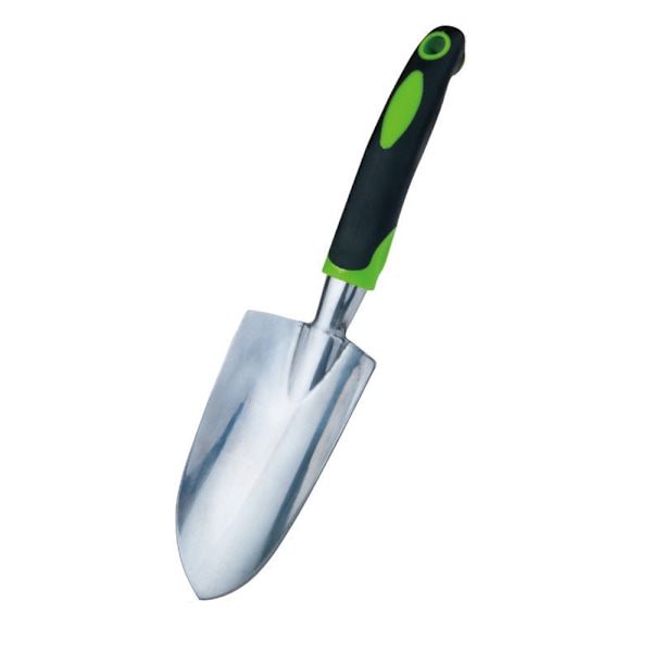 Trädgårdsskopa Spade Transplanter - Rostfritt stål - Ergonomiskt handtag Hand Spade för trädgårdsskötsel