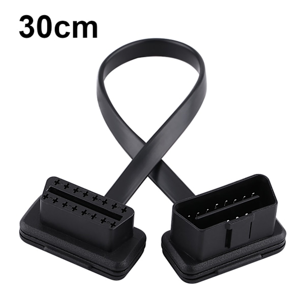 Bil Auto 16 Pin Hane till Hona OBD2 Förlängningskabel Diagnostisk Adapter 30cm/12tum Längd