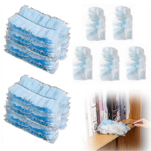 30 stycken dammvippor, engångsdammvippor kompatibla med Swiffer dammvippa - Produktkod 21003