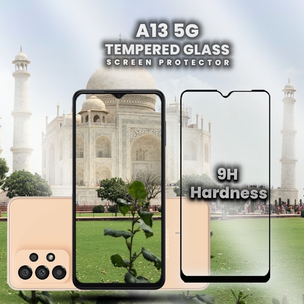 Samsung Galaxy A13 5G  - Härdat Glas 9H - Super kvalitet 3D