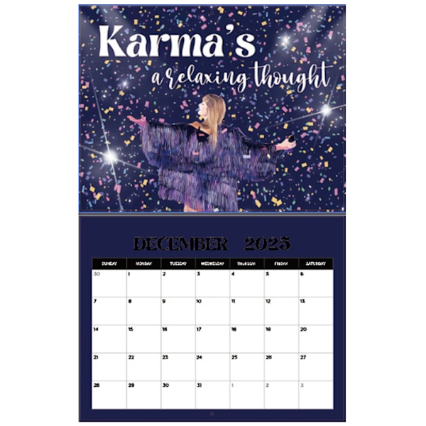 Taylor Swift 2025 Kalender Eras IN MY 2025 ERA Kalender Taylor Swift Kalender