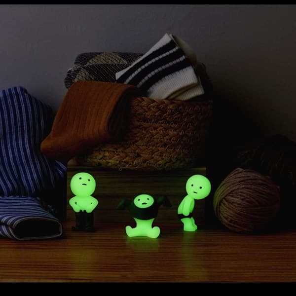 Genuine Smiski Corner Luminous Elf Series Blind Box, Figure Gift, Random Style, 1 Bed