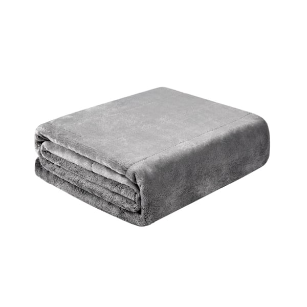 USB Elektrisk Värmefilt Uppladdningsbar Treasure Värmefilt 5V Trådlös Uppvärmningssjal Filt Utomhuscamping Gray Thickening Gray Thickening